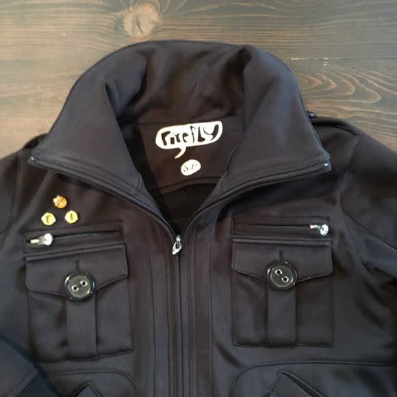 Firefly black bomber jacket. - Picture 2 of 4